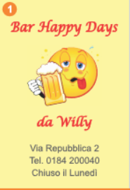 1 - Bar Happy Days